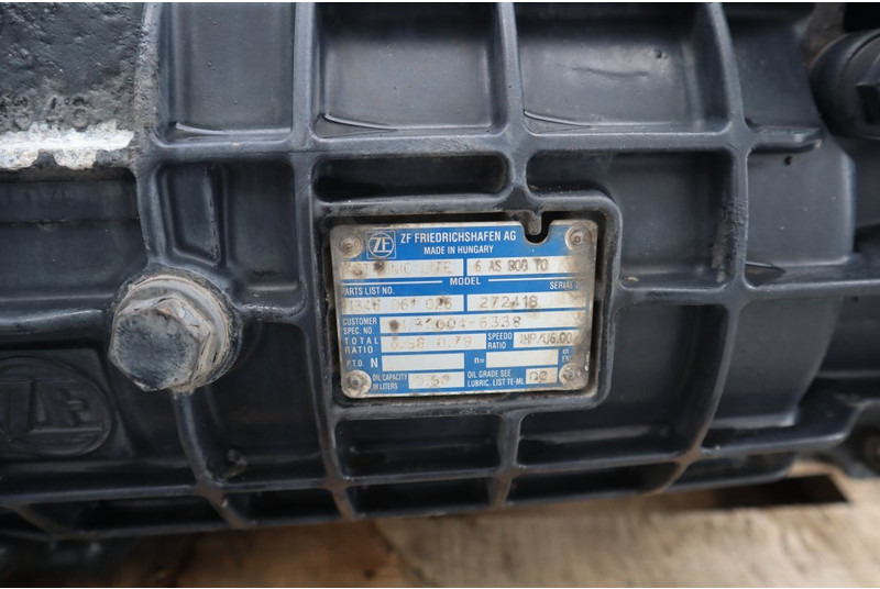 ZF 6AS800OD 81.32004-6338 - Převodovka pro Nákladní auto: obrázek 5 ZF 6AS800OD 81.32004-6338 - Převodovka pro Nákladní auto: obrázek 5