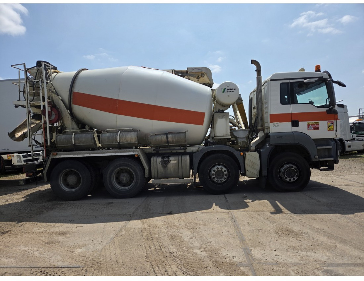 MAN TGS 35.400 8X4 Concrete Mixer Stetter 9m3 Steelsuspension - Autodomíchávač: obrázek 5 MAN TGS 35.400 8X4 Concrete Mixer Stetter 9m3 Steelsuspension - Autodomíchávač: obrázek 5