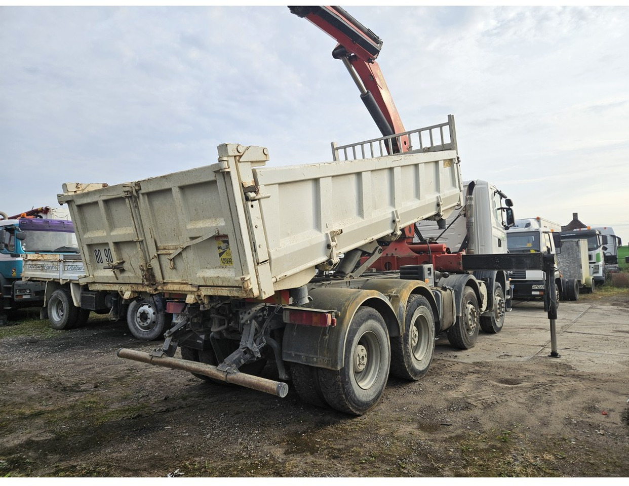 Scania R420 8x4 Tipper Crane Palfinger 23500 - Sklápěč, Auto s hydraulickou rukou: obrázek 2 Scania R420 8x4 Tipper Crane Palfinger 23500 - Sklápěč, Auto s hydraulickou rukou: obrázek 2