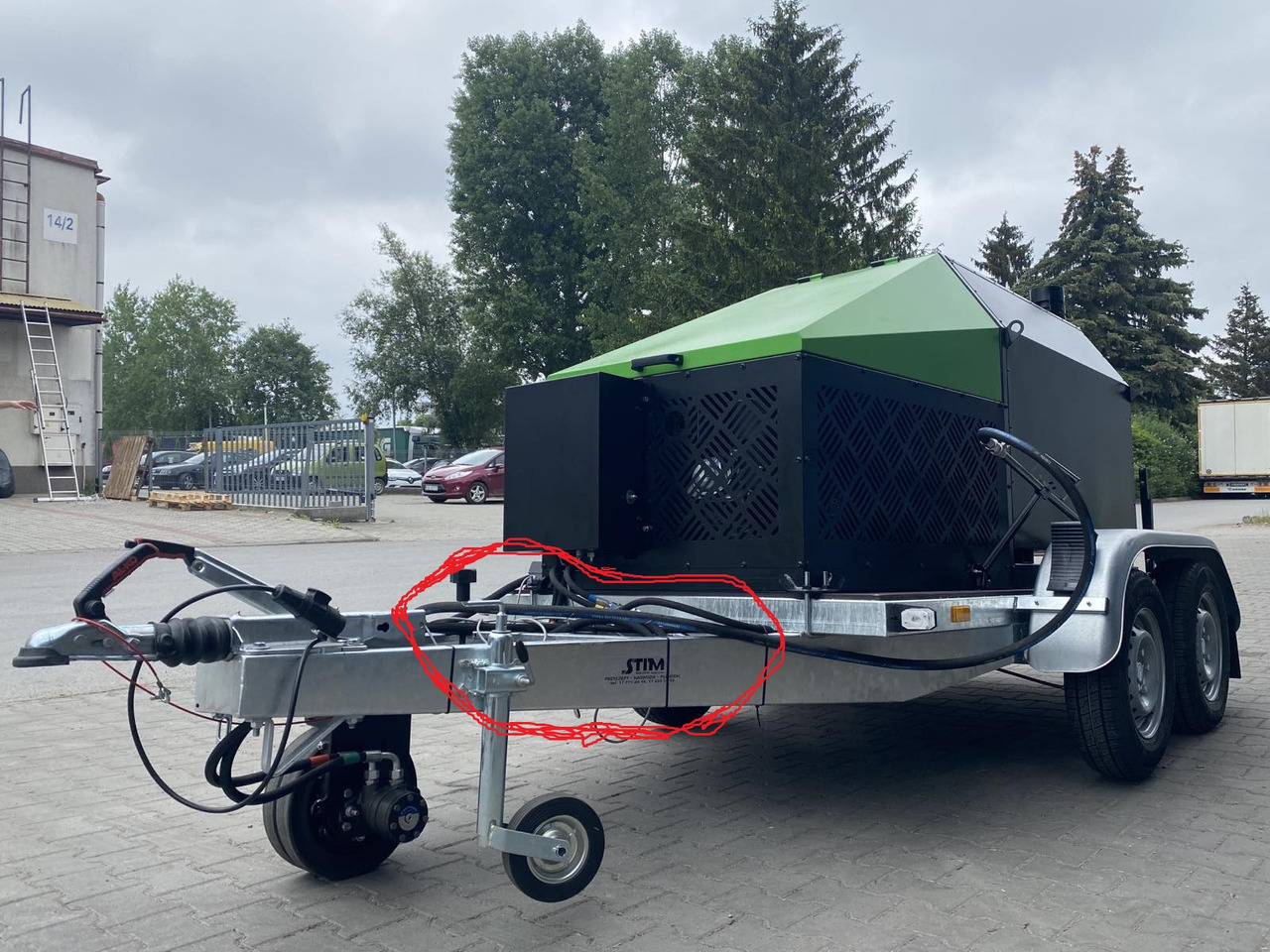 TICAB SelfPropelled Bitumen Emulsion Sprayer,1000L,Manufacturer - Rozstřikovač živic: obrázek 4 TICAB SelfPropelled Bitumen Emulsion Sprayer,1000L,Manufacturer - Rozstřikovač živic: obrázek 4