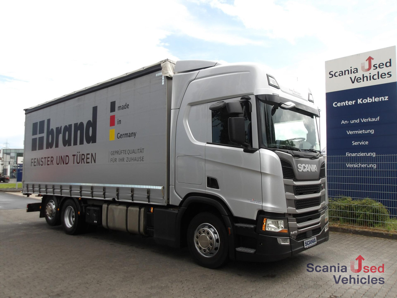 SCANIA R410 - 6x2 - CURTAINSIDER - EDSCHA - STAPLERHALT. - Plachtový nákladní auto: obrázek 1 SCANIA R410 - 6x2 - CURTAINSIDER - EDSCHA - STAPLERHALT. - Plachtový nákladní auto: obrázek 1