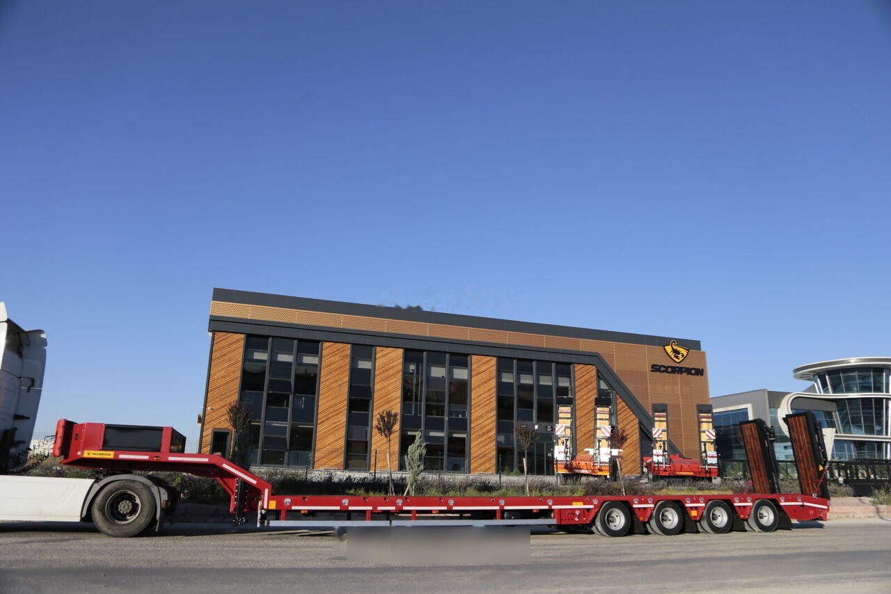 Scorpion Trailer NEW 4 AXLE LOWBED SEMI TRAILER (MANUFACTURER COMPANY) - Podvalníkový návěs: obrázek 1 Scorpion Trailer NEW 4 AXLE LOWBED SEMI TRAILER (MANUFACTURER COMPANY) - Podvalníkový návěs: obrázek 1