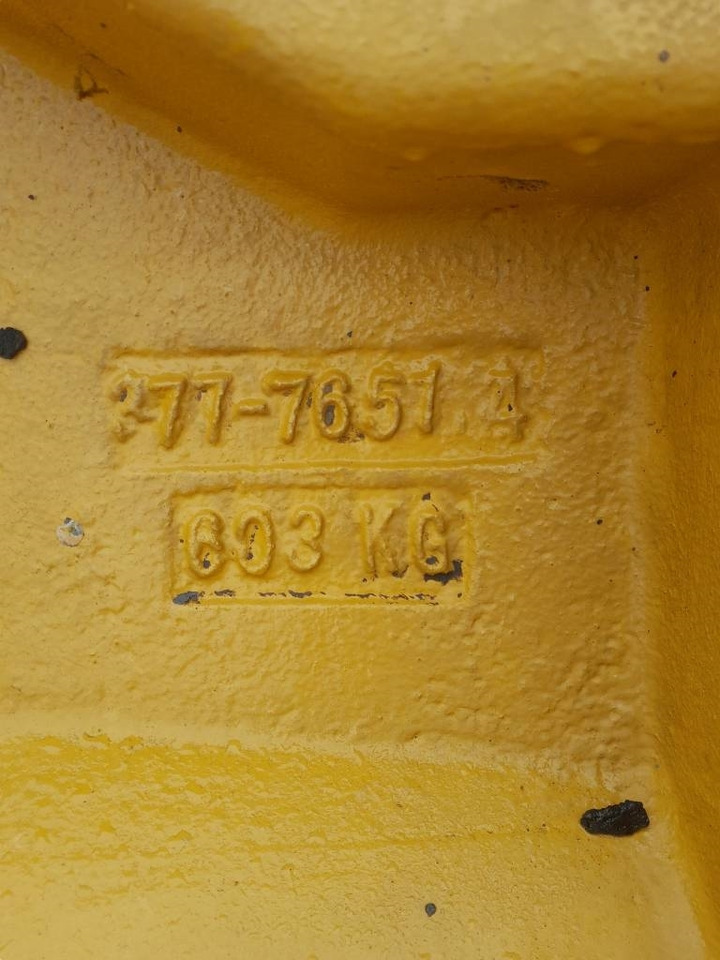 CAT 906 H 2 Motvikt, 377-7651 - Rám/ Šasi pro Stavební technika: obrázek 4 CAT 906 H 2 Motvikt, 377-7651 - Rám/ Šasi pro Stavební technika: obrázek 4