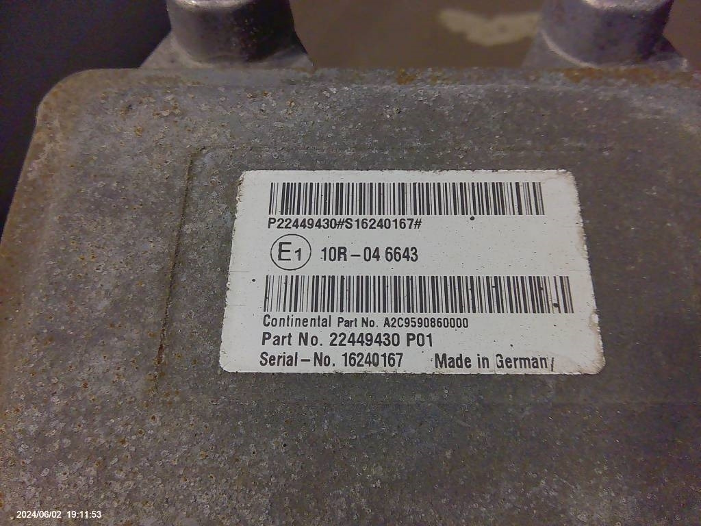 Volvo FH 540 Adblue styrenhet, 22449430 - Elektrický systém pro Nákladní auto: obrázek 2 Volvo FH 540 Adblue styrenhet, 22449430 - Elektrický systém pro Nákladní auto: obrázek 2