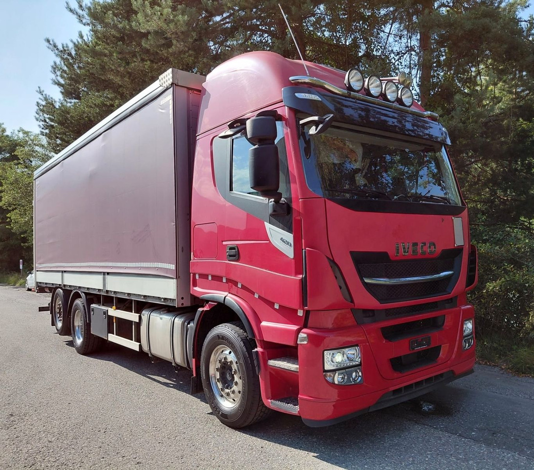 Iveco 260S42 Stralis, 6x2, Retarder, Euro 6, 7.80m box - Plachtový nákladní auto: obrázek 1 Iveco 260S42 Stralis, 6x2, Retarder, Euro 6, 7.80m box - Plachtový nákladní auto: obrázek 1