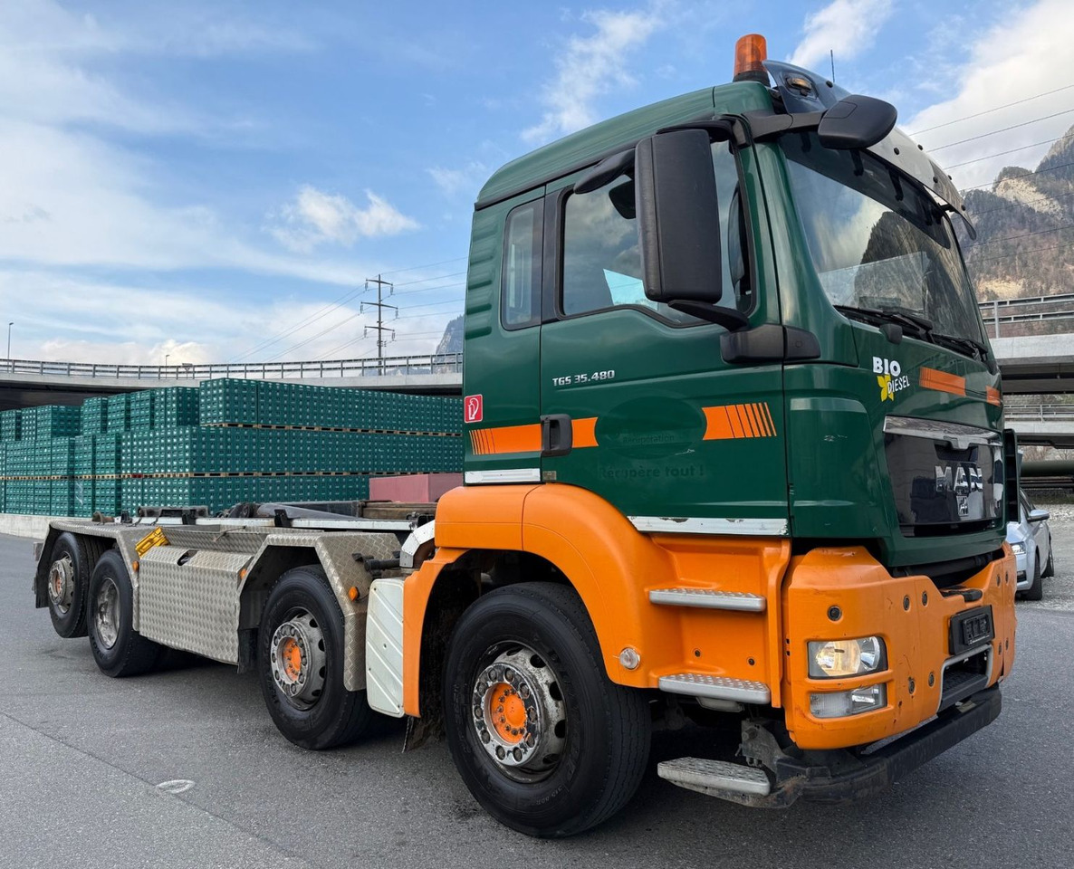 MAN TGS 35.480 8x2, E5, Mobas Abroll - Hákový nosič kontejnerů: obrázek 2 MAN TGS 35.480 8x2, E5, Mobas Abroll - Hákový nosič kontejnerů: obrázek 2