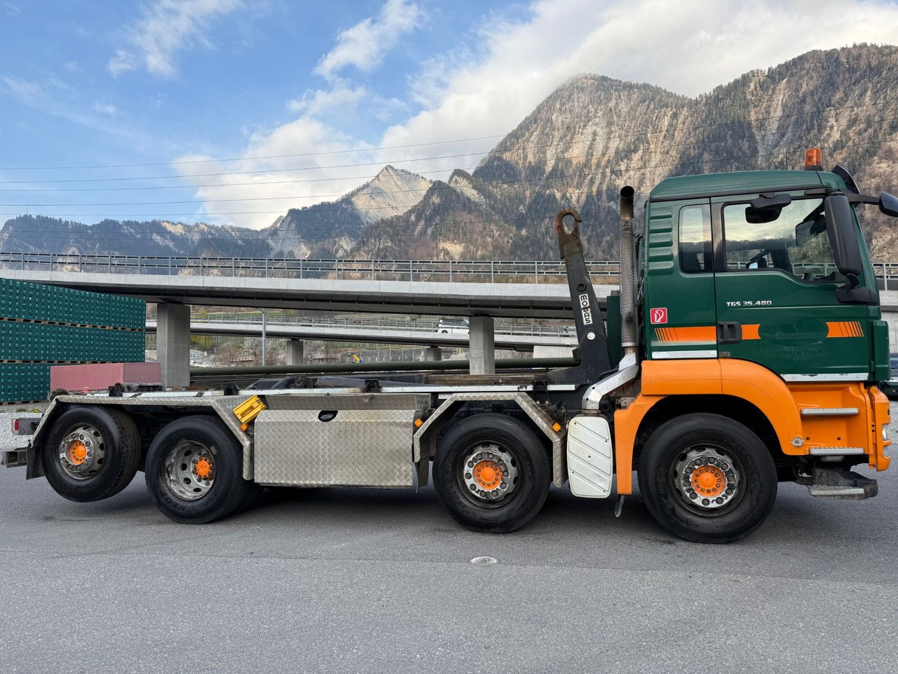 MAN TGS 35.480 8x2, E5, Mobas Abroll - Hákový nosič kontejnerů: obrázek 3 MAN TGS 35.480 8x2, E5, Mobas Abroll - Hákový nosič kontejnerů: obrázek 3