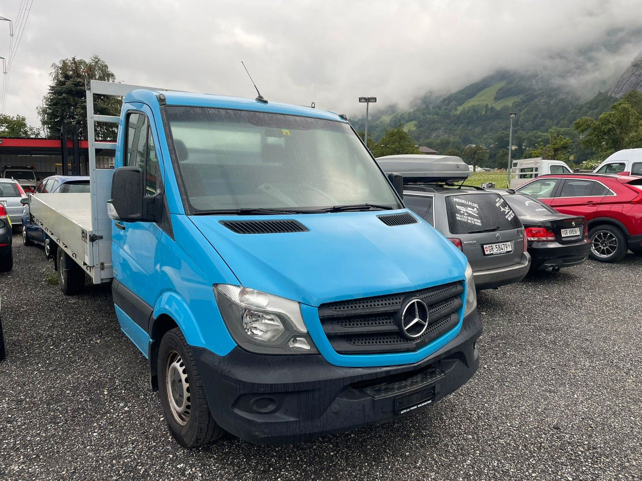 Mercedes-Benz 316 CDI, 5.20m Pritsche - Dodávka valník: obrázek 1 Mercedes-Benz 316 CDI, 5.20m Pritsche - Dodávka valník: obrázek 1