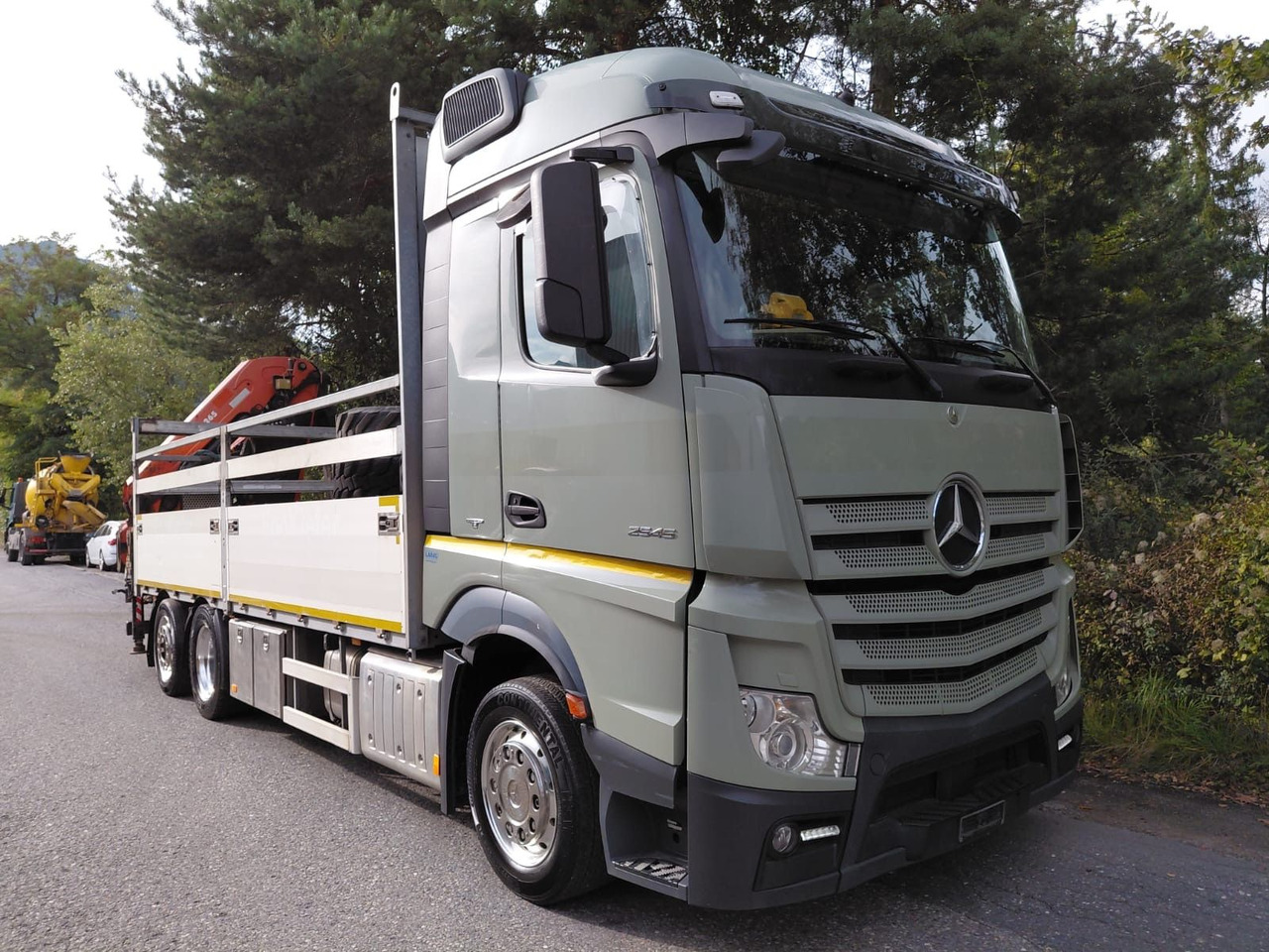 Mercedes-Benz Actros 2545 6x2, E6, Retarder, Effer 265/6S - Auto s hydraulickou rukou: obrázek 2 Mercedes-Benz Actros 2545 6x2, E6, Retarder, Effer 265/6S - Auto s hydraulickou rukou: obrázek 2