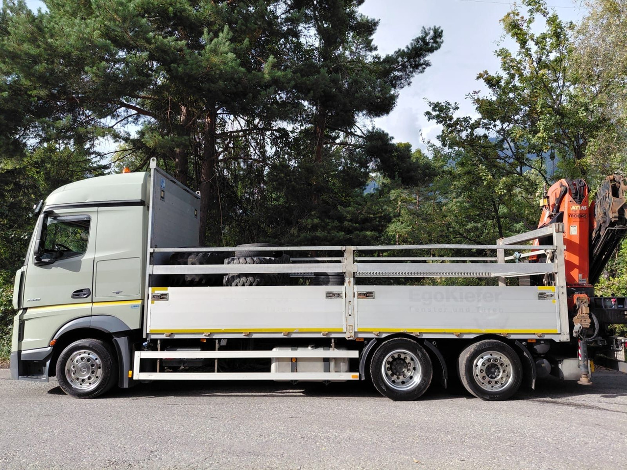 Mercedes-Benz Actros 2545 6x2, E6, Retarder, Effer 265/6S - Auto s hydraulickou rukou: obrázek 3 Mercedes-Benz Actros 2545 6x2, E6, Retarder, Effer 265/6S - Auto s hydraulickou rukou: obrázek 3