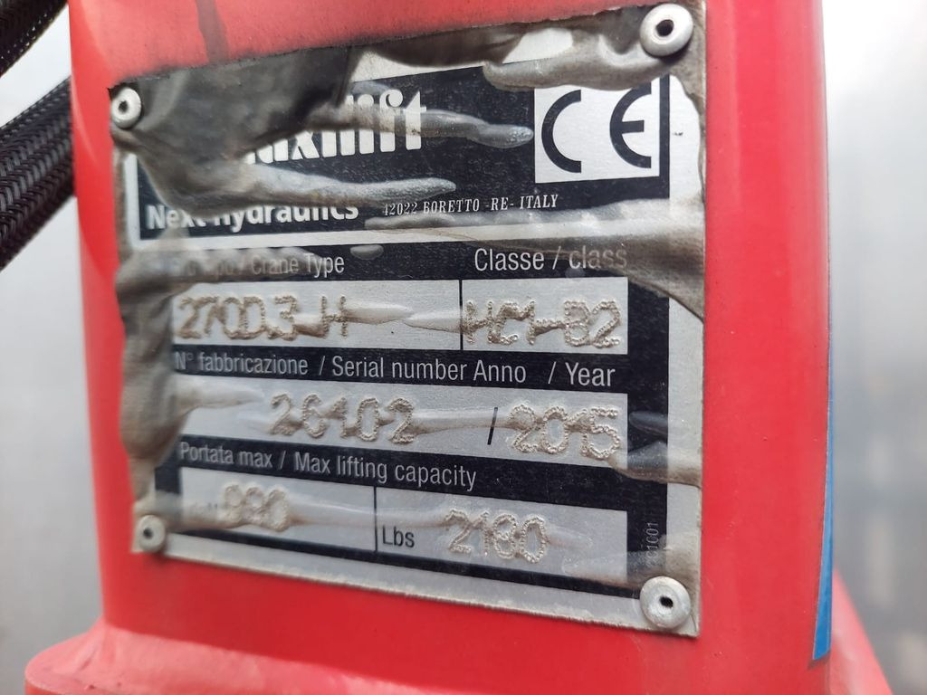 Auto s hydraulickou rukou, Sklápěč Mitsubishi Fuso 7C18, E6, Kipper+Kran Maxilift 270: obrázek 12