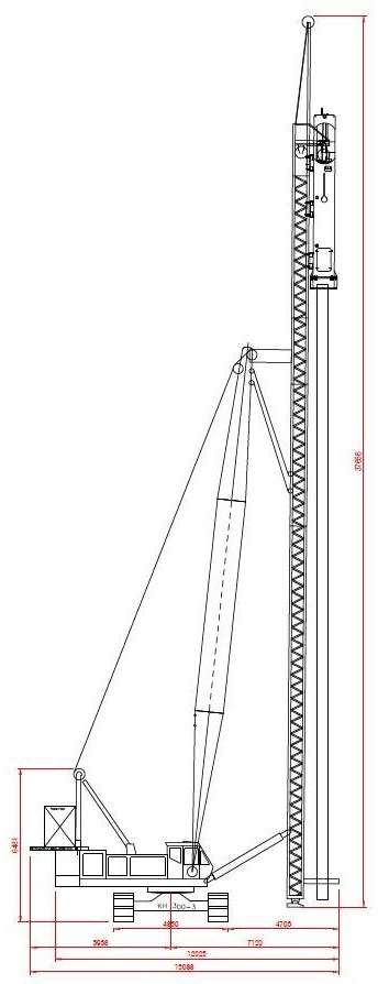 Hitachi KH300-3 PD - Pásový jeřáb: obrázek 3 Hitachi KH300-3 PD - Pásový jeřáb: obrázek 3