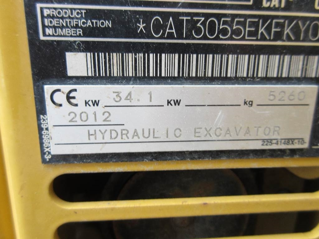 CAT 305.5 E CR Dismantled: only spare parts - Mini rýpadlo: obrázek 4 CAT 305.5 E CR Dismantled: only spare parts - Mini rýpadlo: obrázek 4