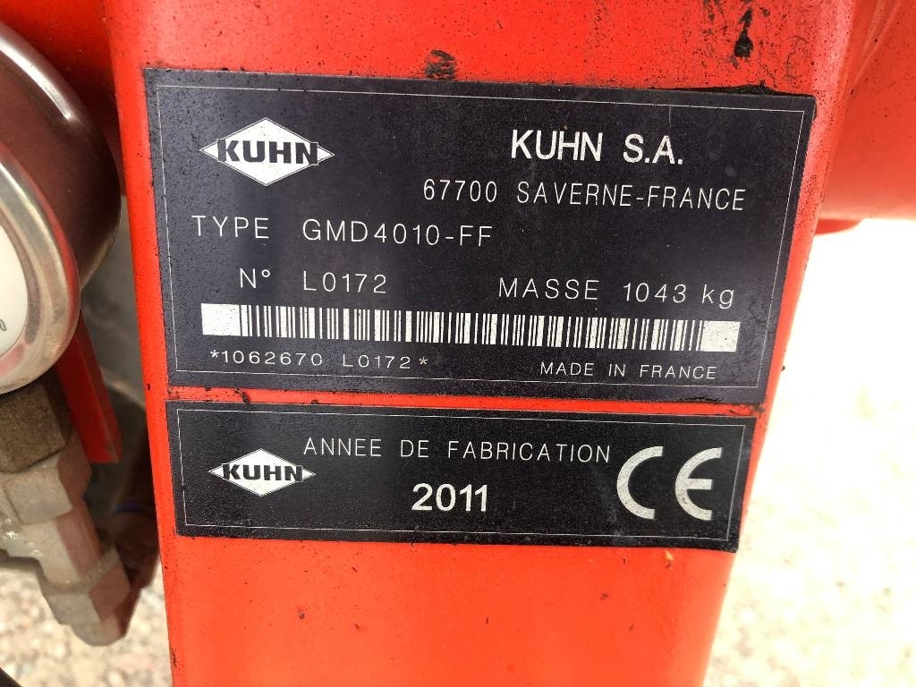 Kuhn GMD 4010 Dismantled: only spare parts - Žací stroj: obrázek 3 Kuhn GMD 4010 Dismantled: only spare parts - Žací stroj: obrázek 3