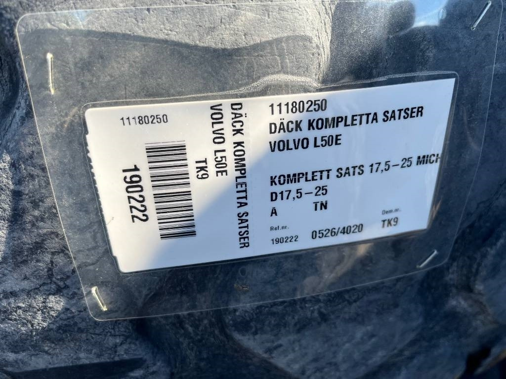 Michelin XHA 15,5-R25 till Volvo L50E C D B - Pneumatiky pro Stavební technika: obrázek 2 Michelin XHA 15,5-R25 till Volvo L50E C D B - Pneumatiky pro Stavební technika: obrázek 2