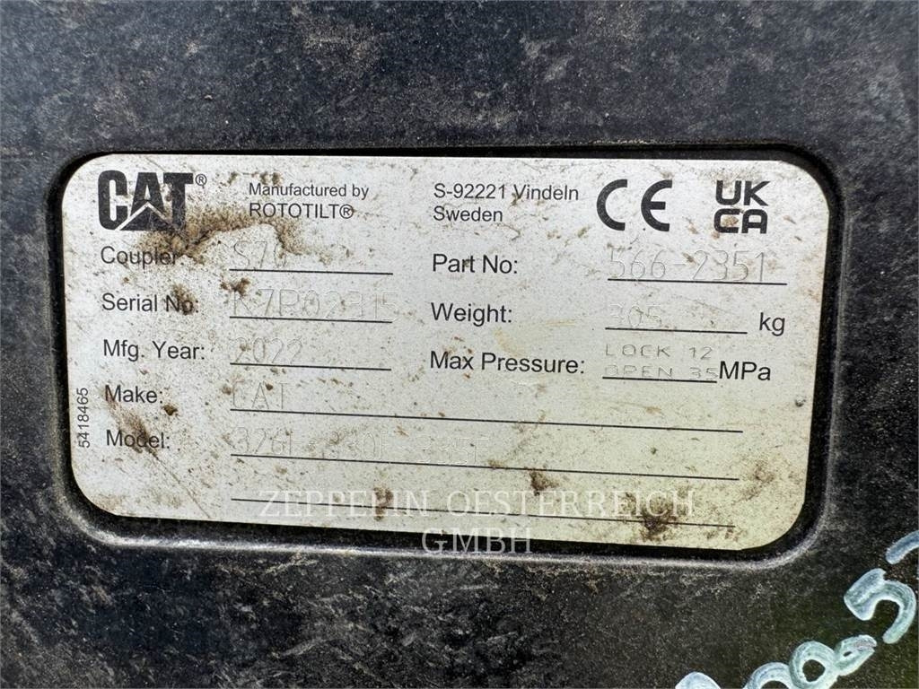 CAT 330-07 leasing CAT 330-07: obrázek 14