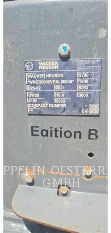 Neuson DW30 leasing Neuson DW30: obrázek 6 Neuson DW30 leasing Neuson DW30: obrázek 6