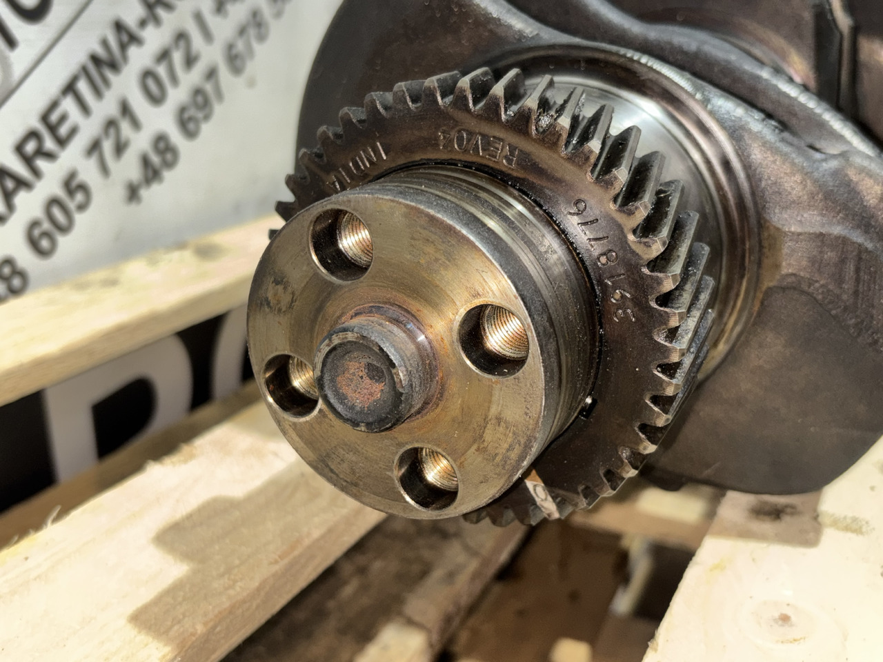 Case 5130 5140 5150 Maxxum 5140 Cummins 6BT Wał Korbowy J908032 J929037 J918324 - Zalomený hřídel pro Zemědělská technika: obrázek 5 Case 5130 5140 5150 Maxxum 5140 Cummins 6BT Wał Korbowy J908032 J929037 J918324 - Zalomený hřídel pro Zemědělská technika: obrázek 5