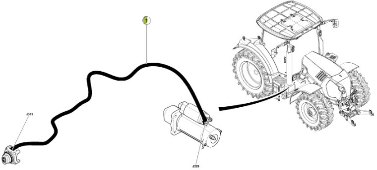 Claas Arion 550-520 650-620 - kabel wiązka elektryczna 0021503053 - Kabely/ Vodiče pro Traktor: obrázek 1 Claas Arion 550-520 650-620 - kabel wiązka elektryczna 0021503053 - Kabely/ Vodiče pro Traktor: obrázek 1