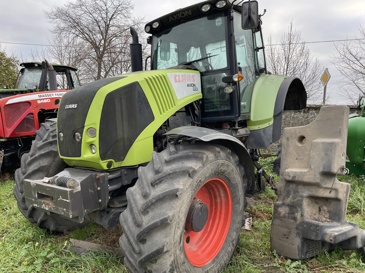 Claas Axion 810 - części - maska błotniki kabina dach - Traktor: obrázek 2 Claas Axion 810 - części - maska błotniki kabina dach - Traktor: obrázek 2