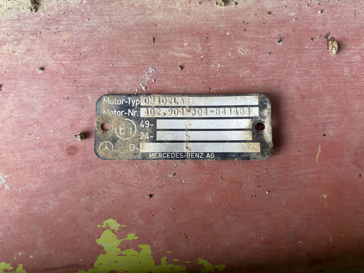 Claas Jaguar 840 Silnik Kompletny Mercedes OM402LA 402.901 - Motor pro Zemědělská technika: obrázek 1 Claas Jaguar 840 Silnik Kompletny Mercedes OM402LA 402.901 - Motor pro Zemědělská technika: obrázek 1