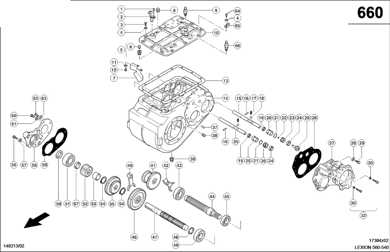 Claas Lexion 560 OBUDOWA PRZEKŁADNI 0007704250 (Napęd jezdny; skrzynia biegów) - Převodovka pro Zemědělská technika: obrázek 1 Claas Lexion 560 OBUDOWA PRZEKŁADNI 0007704250 (Napęd jezdny; skrzynia biegów) - Převodovka pro Zemědělská technika: obrázek 1
