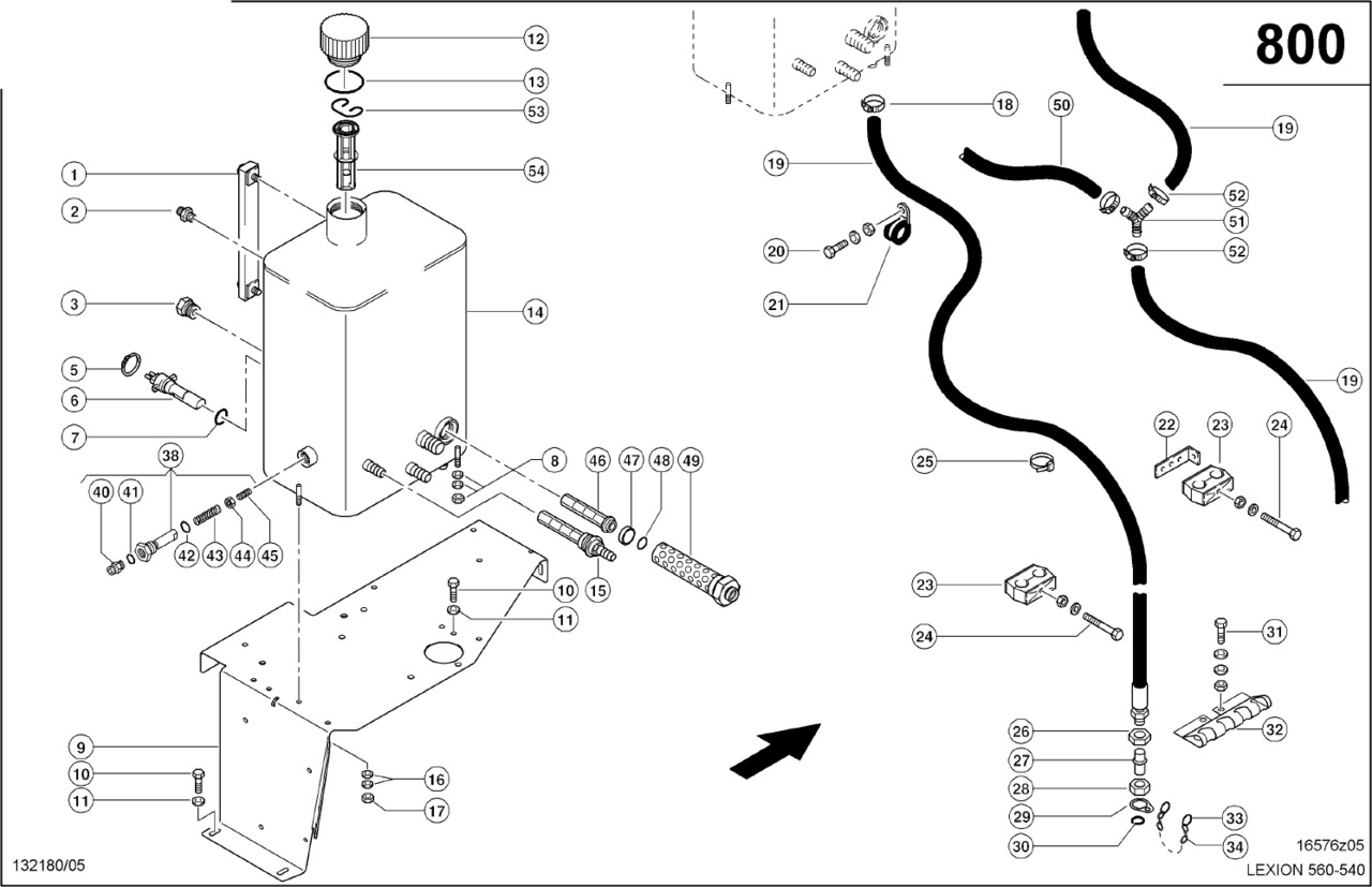 Claas Lexion 560 ZBIORNIK 0006691952 (Zbiornik hydrauliki) - Hydraulická nádrž pro Sklízecí mlátička: obrázek 1 Claas Lexion 560 ZBIORNIK 0006691952 (Zbiornik hydrauliki) - Hydraulická nádrž pro Sklízecí mlátička: obrázek 1