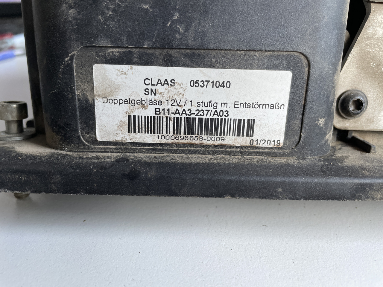 Claas Lexion Jaguar Tucano - dmuchawa 05371040 537104 - Ventilátor topení pro Zemědělská technika: obrázek 4 Claas Lexion Jaguar Tucano - dmuchawa 05371040 537104 - Ventilátor topení pro Zemědělská technika: obrázek 4