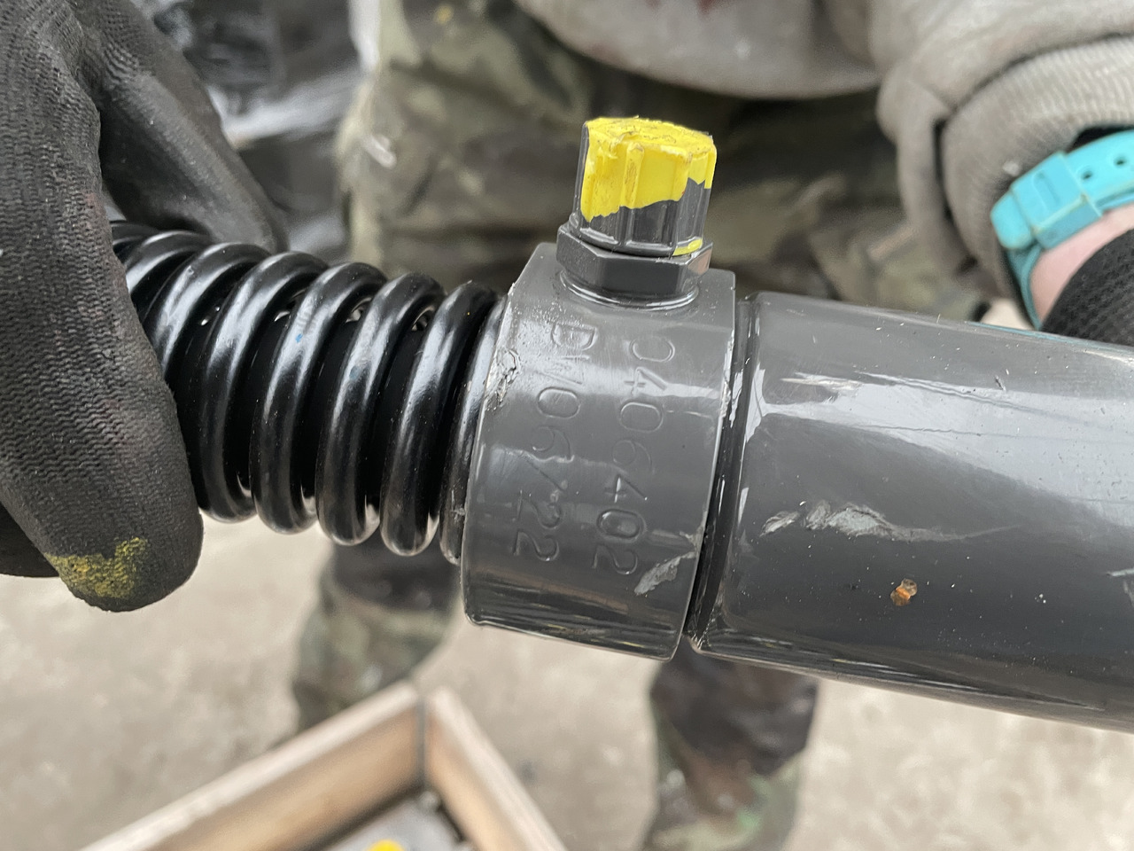 Claas Tucano - siłownik hydrauliczny siekacza słomy 0000406402 - Hydraulický válec pro Zemědělská technika: obrázek 2 Claas Tucano - siłownik hydrauliczny siekacza słomy 0000406402 - Hydraulický válec pro Zemědělská technika: obrázek 2