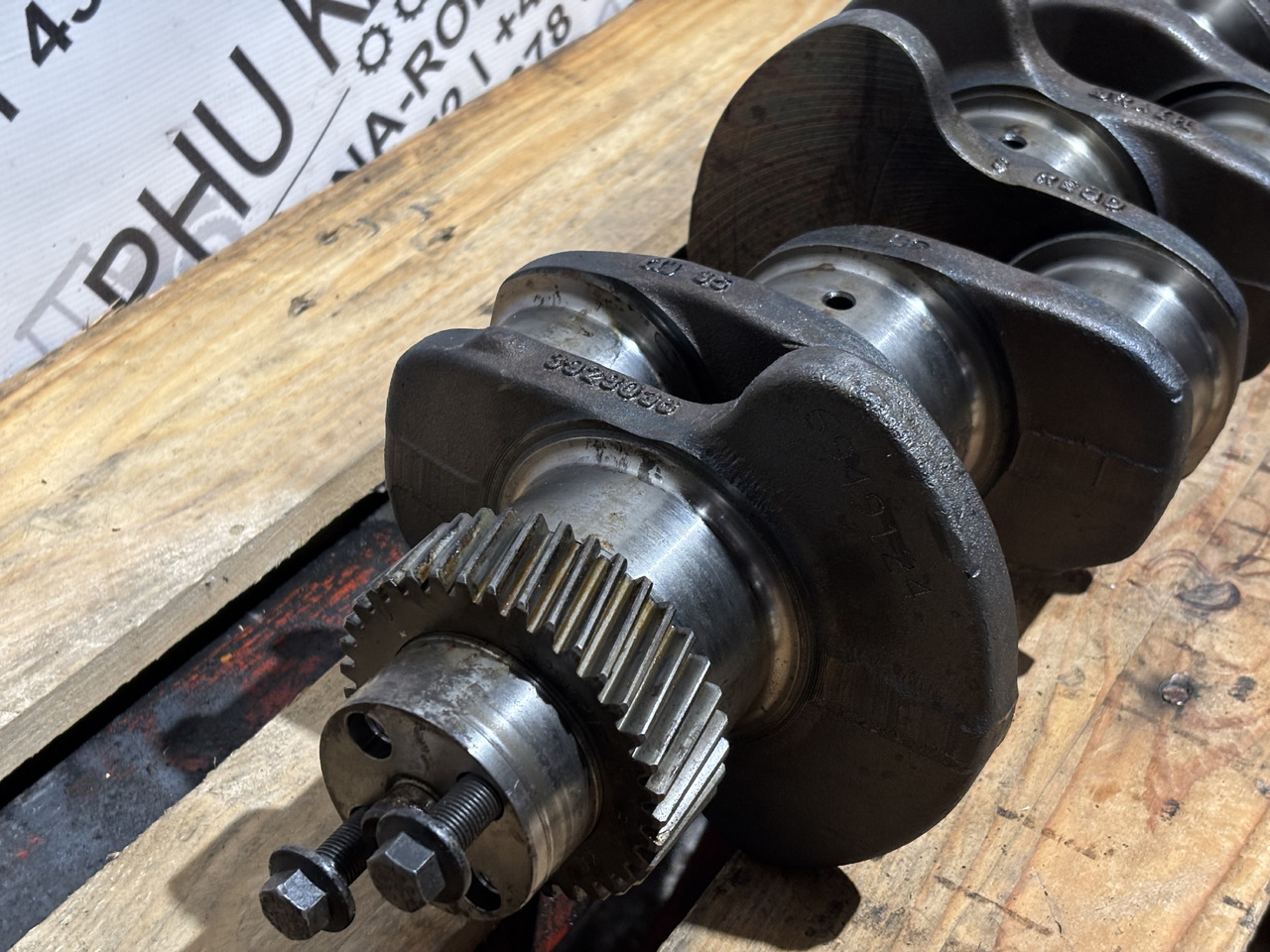 DAF Case IVECO Komatsu Cummins 4BT 3929036 Wał Korbowy - Zalomený hřídel pro Zemědělská technika: obrázek 2 DAF Case IVECO Komatsu Cummins 4BT 3929036 Wał Korbowy - Zalomený hřídel pro Zemědělská technika: obrázek 2