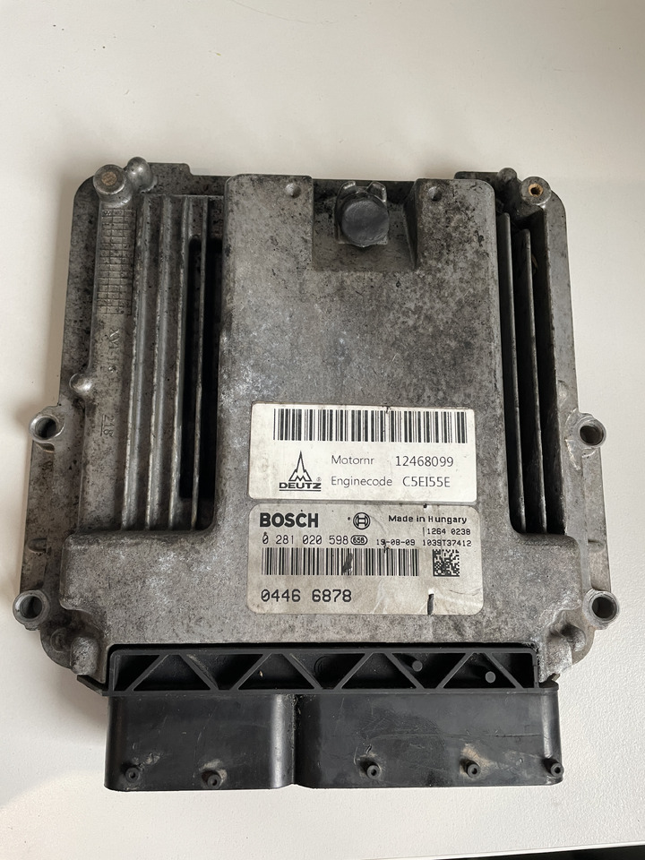 Deutz TD 3.6 L4 TD3.6L4 - sterownik silnika ECU 04466878 0281020598 - Řídicí blok pro Stavební technika: obrázek 1 Deutz TD 3.6 L4 TD3.6L4 - sterownik silnika ECU 04466878 0281020598 - Řídicí blok pro Stavební technika: obrázek 1