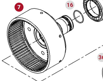 Fendt 930 933 936 939 942 Vario Gen 6 Obudowa Sprzęgła WOM CZĘŚCI 931150200511 - Spojka a díly pro Traktor: obrázek 1 Fendt 930 933 936 939 942 Vario Gen 6 Obudowa Sprzęgła WOM CZĘŚCI 931150200511 - Spojka a díly pro Traktor: obrázek 1
