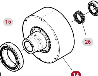 Fendt 930 933 936 939 942 Vario Gen 6 Obudowa Sprzęgła WOM CZĘŚCI H218PH0150010 - Spojka a díly pro Traktor: obrázek 1 Fendt 930 933 936 939 942 Vario Gen 6 Obudowa Sprzęgła WOM CZĘŚCI H218PH0150010 - Spojka a díly pro Traktor: obrázek 1