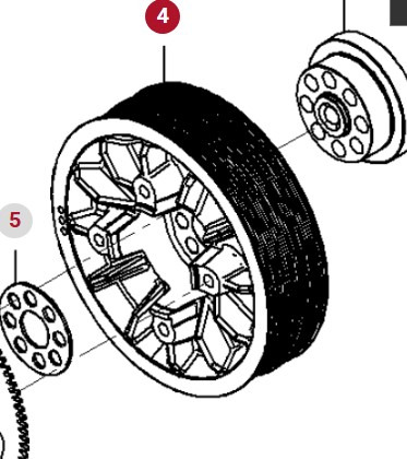 Fendt 936 Gen 7 Silnik D1556LE523 Tłumik Drgań Koło Pasowe H218PF150087A CZĘŚCI - Motor a díly pro Traktor: obrázek 2 Fendt 936 Gen 7 Silnik D1556LE523 Tłumik Drgań Koło Pasowe H218PF150087A CZĘŚCI - Motor a díly pro Traktor: obrázek 2