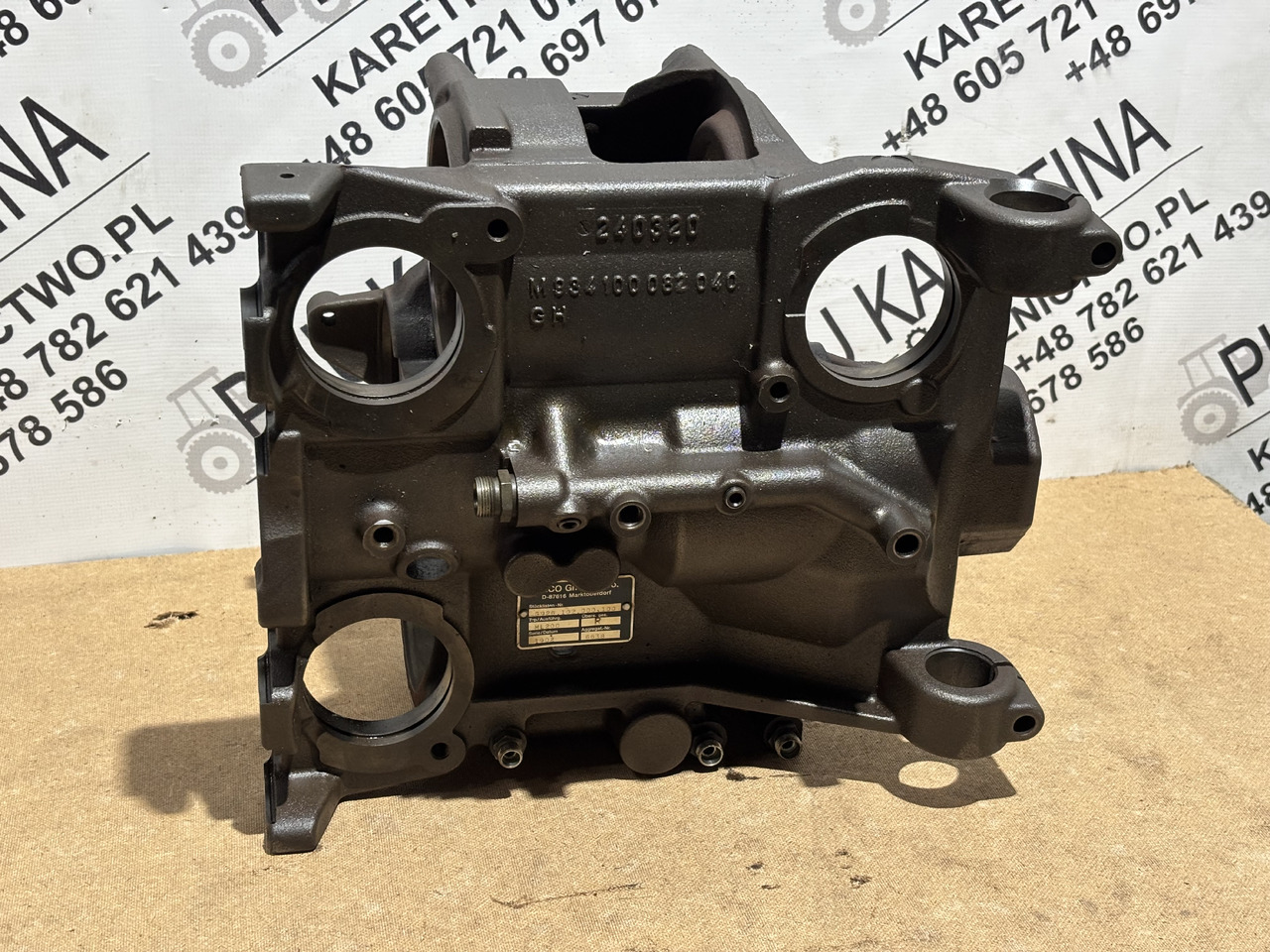 Fendt AGCO ML200 920 924 926 930 Skrzynia Biegów Obudowa M934100082040 - Převodovka pro Zemědělská technika: obrázek 1 Fendt AGCO ML200 920 924 926 930 Skrzynia Biegów Obudowa M934100082040 - Převodovka pro Zemědělská technika: obrázek 1