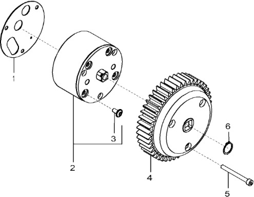 John Deere 9470RX - Pompa olejowa RE527933 (Silnik) - Olejové čerpadlo pro Zemědělská technika: obrázek 1 John Deere 9470RX - Pompa olejowa RE527933 (Silnik) - Olejové čerpadlo pro Zemědělská technika: obrázek 1