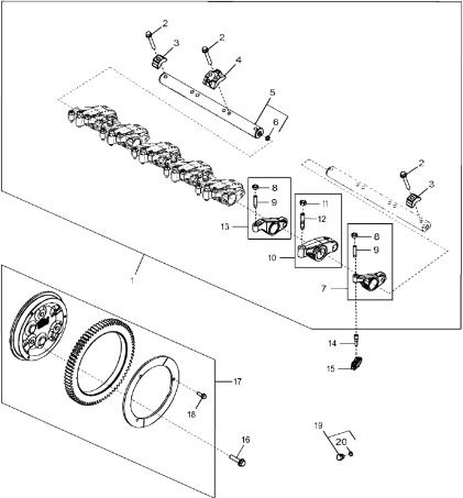 John Deere 9470RX - Ramię wahacza RE535521 (Silnik) - Motor a díly pro Traktor: obrázek 1 John Deere 9470RX - Ramię wahacza RE535521 (Silnik) - Motor a díly pro Traktor: obrázek 1