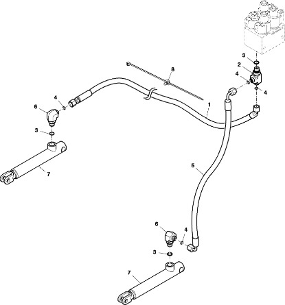 John Deere 960 - Siłownik hydrauliczny DC213432 (Układ hydrauliczny) - Hydraulický válec pro Zemědělská technika: obrázek 1 John Deere 960 - Siłownik hydrauliczny DC213432 (Układ hydrauliczny) - Hydraulický válec pro Zemědělská technika: obrázek 1