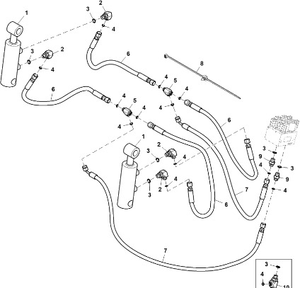 John Deere 960 - Siłownik hydrauliczny DC216706 (Układ hydrauliczny) - Hydraulický válec pro Zemědělská technika: obrázek 1 John Deere 960 - Siłownik hydrauliczny DC216706 (Układ hydrauliczny) - Hydraulický válec pro Zemědělská technika: obrázek 1