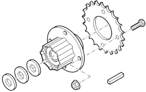 John Deere 9780CTS 9780 CTS Sprzęgło Poślizgowe BZ100053 - Spojka a díly pro Zemědělská technika: obrázek 1 John Deere 9780CTS 9780 CTS Sprzęgło Poślizgowe BZ100053 - Spojka a díly pro Zemědělská technika: obrázek 1