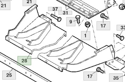 John Deere 9780CTS 9780HM 9780 CTS Blacha AH130477 - Transmise pro Zemědělská technika: obrázek 1 John Deere 9780CTS 9780HM 9780 CTS Blacha AH130477 - Transmise pro Zemědělská technika: obrázek 1