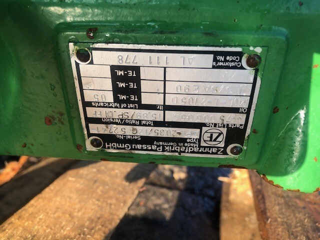 John Deere APL 2035 ,ZF 4475405333 Obudowa Mostu John Deere - Náprava a díly pro Zemědělská technika: obrázek 3 John Deere APL 2035 ,ZF 4475405333 Obudowa Mostu John Deere - Náprava a díly pro Zemědělská technika: obrázek 3