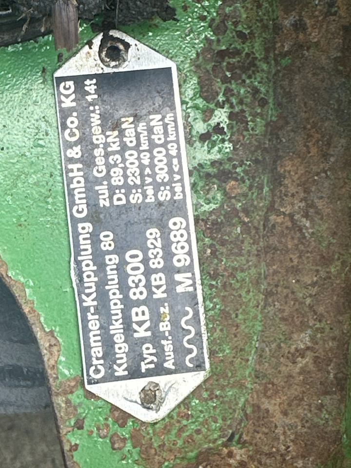 John deere zaczep k80 - Rám/ Šasi pro Zemědělská technika: obrázek 3 John deere zaczep k80 - Rám/ Šasi pro Zemědělská technika: obrázek 3