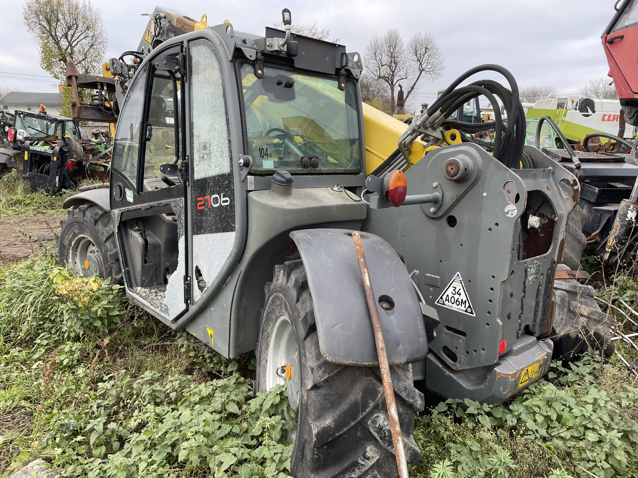 Kramer 2706 ładowarka części - zwolnica zwrotnica dyferencjał mechanizm różnicowy - Diferenciál pro Zemědělská technika: obrázek 2 Kramer 2706 ładowarka części - zwolnica zwrotnica dyferencjał mechanizm różnicowy - Diferenciál pro Zemědělská technika: obrázek 2