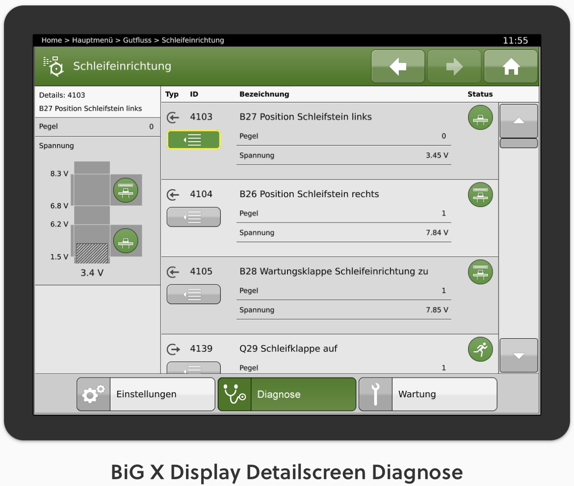 Krone BigX 780 Terminal X-Touch 12 - Palubní deska pro Zemědělská technika: obrázek 5 Krone BigX 780 Terminal X-Touch 12 - Palubní deska pro Zemědělská technika: obrázek 5