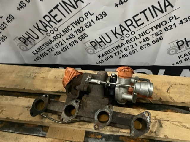 Kubota V3600 , V3300 kolektor wydechowy turbospręźarka turbina - Výfukový svod pro Zemědělská technika: obrázek 4 Kubota V3600 , V3300 kolektor wydechowy turbospręźarka turbina - Výfukový svod pro Zemědělská technika: obrázek 4