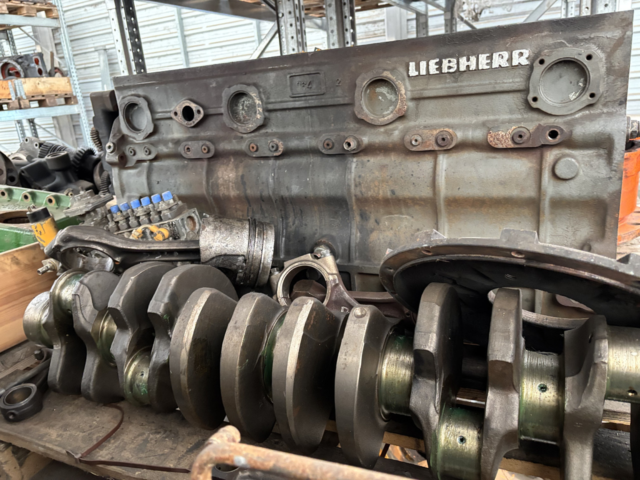 Liebherr D916 Blok Silnika 3201042 Wał Obudowa Tłoki CZĘŚCI - Blok válců pro Zemědělská technika: obrázek 3 Liebherr D916 Blok Silnika 3201042 Wał Obudowa Tłoki CZĘŚCI - Blok válců pro Zemědělská technika: obrázek 3