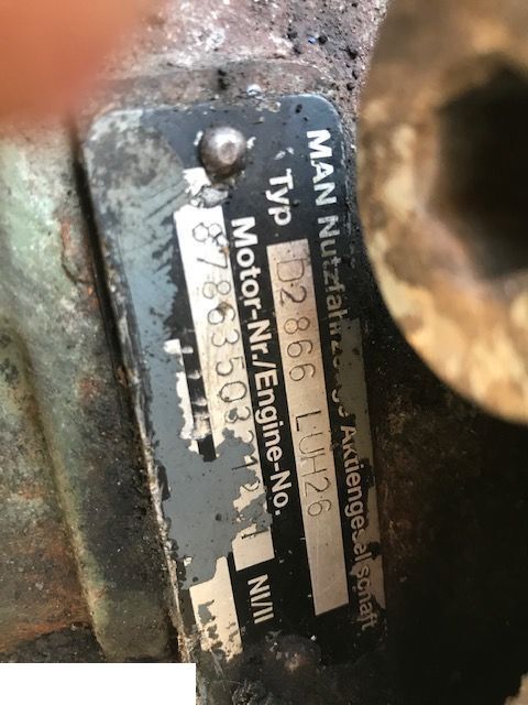Man D2866 - Spręźarka - Kompresor pro Zemědělská technika: obrázek 2 Man D2866 - Spręźarka - Kompresor pro Zemědělská technika: obrázek 2