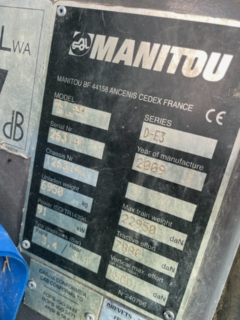 Manitou 634-120 LSU zwolnica zwrotnica skrzynia biegów koła kabina części - Těhlice pro Zemědělská technika: obrázek 4 Manitou 634-120 LSU zwolnica zwrotnica skrzynia biegów koła kabina części - Těhlice pro Zemědělská technika: obrázek 4