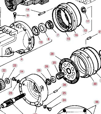Massey Ferguson 8160 Układ Planetarny Zwolnica Wał CZĘŚCI - Koncový převod pro Zemědělská technika: obrázek 2 Massey Ferguson 8160 Układ Planetarny Zwolnica Wał CZĘŚCI - Koncový převod pro Zemědělská technika: obrázek 2